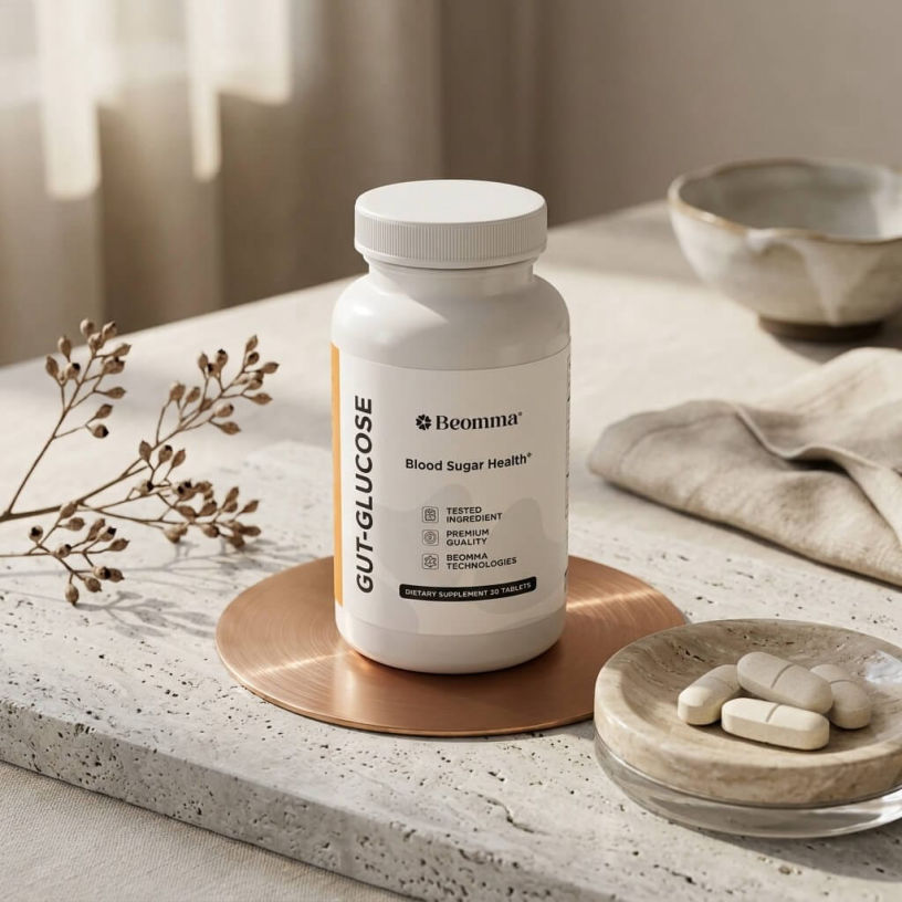 GutGlucose gut-first natural supplement supporting blood sugar energy and digestion